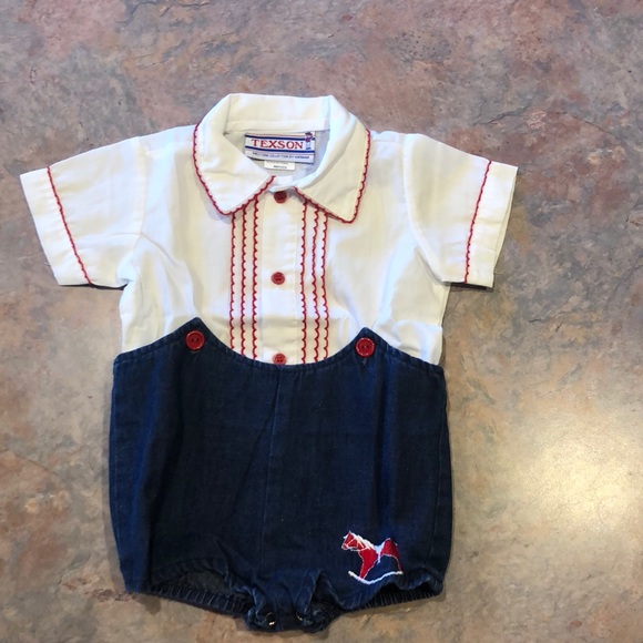 Texson Matching Sets Vintage Euc Texson Baby Boy Outfit Poshmark